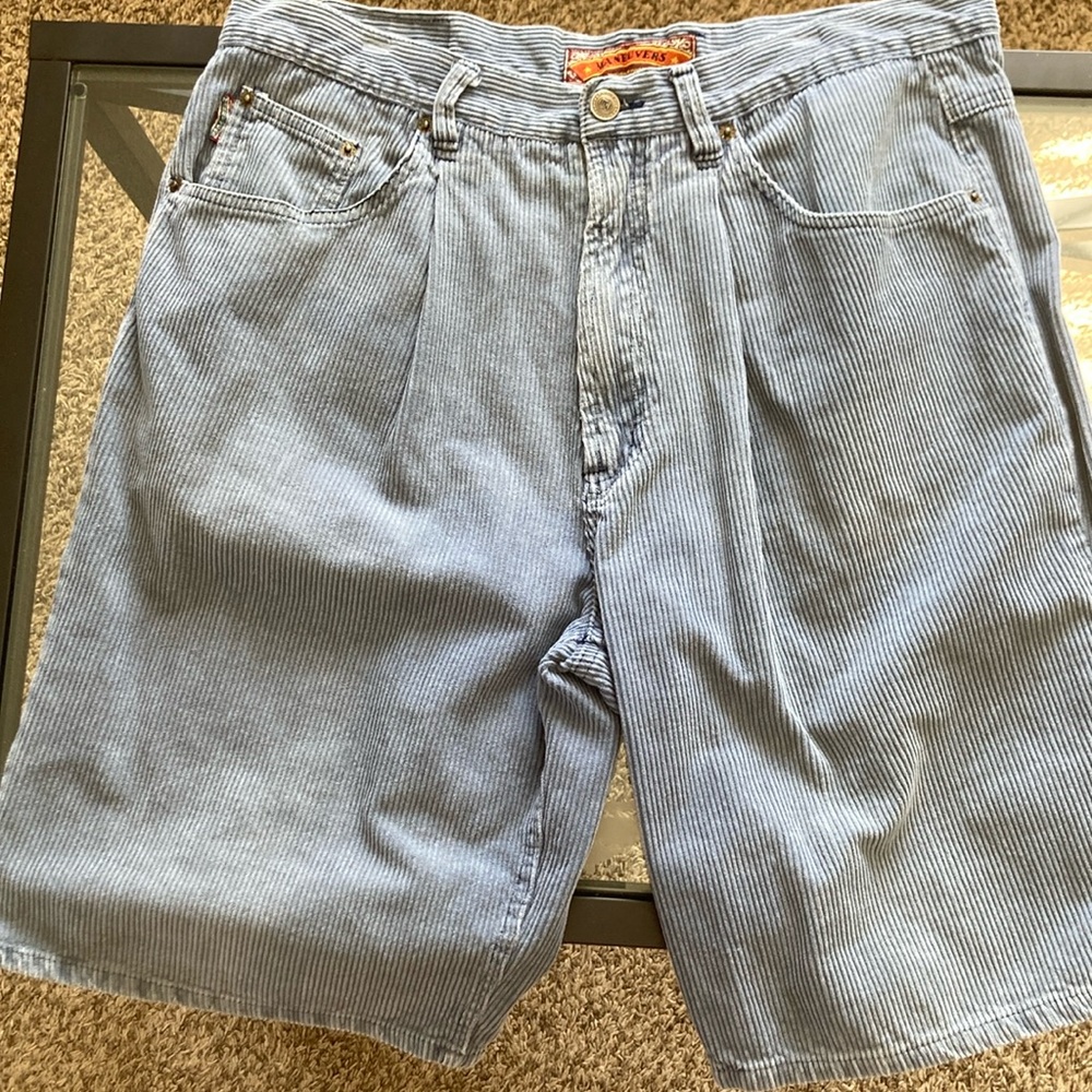 Vintage Maneuver’s Authentic Denim Blue Corduroy Shorts